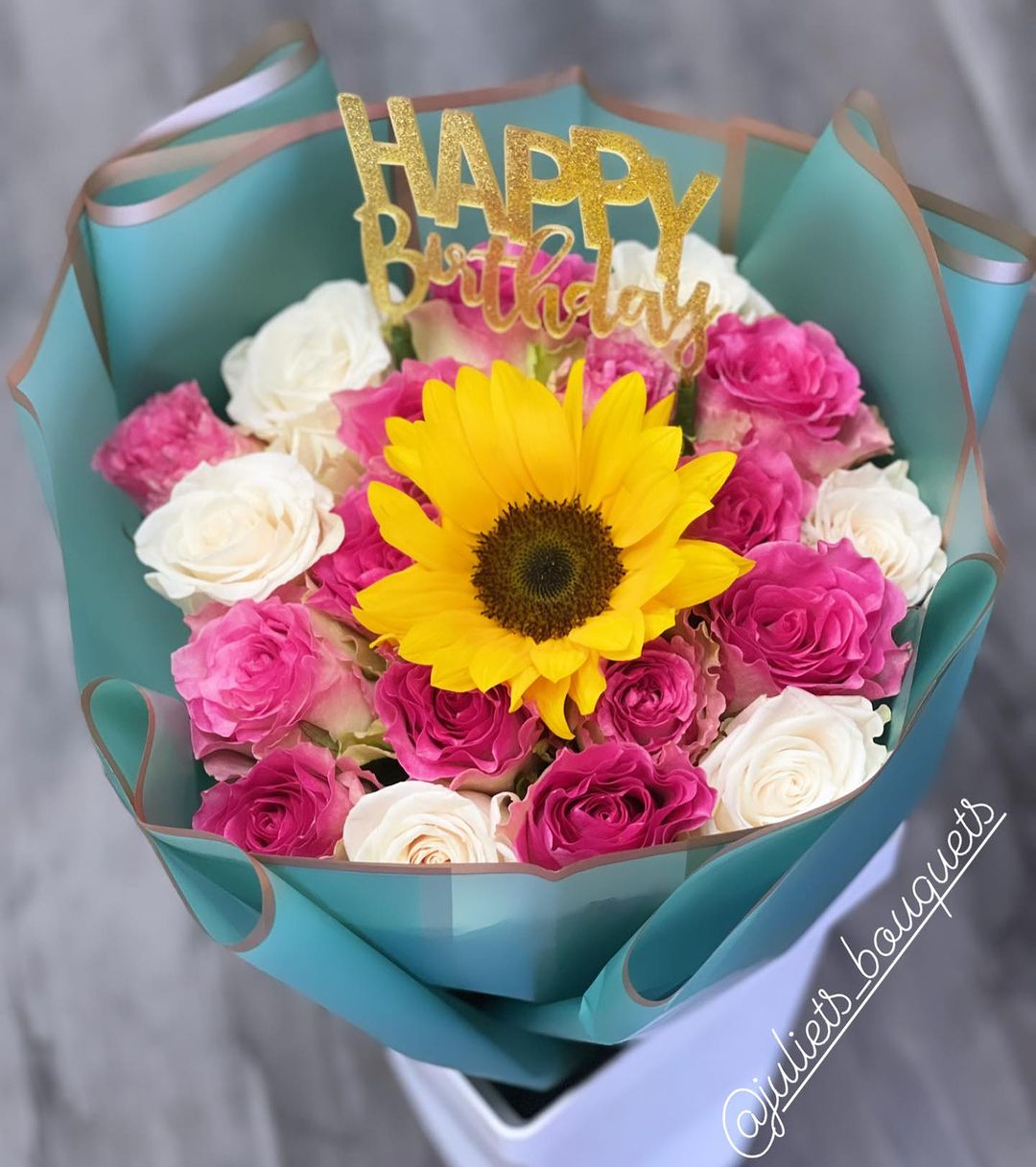 Happy Birthday Flower Bouquet