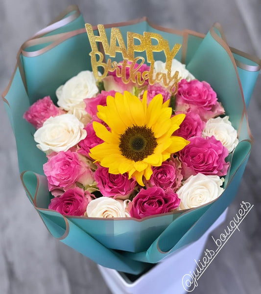 Happy Birthday Flower Bouquet